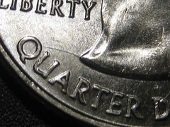 2003 P B.U. ERROR STATEHOOD MISSOURI QUARTER – DIE CRACK OBVERSE B.U. (e)
