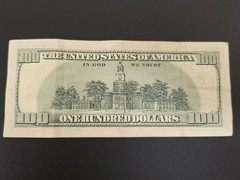 2006 – $100 Dollar Bill – Multiple Ink Bleed Through Errors (See Description)