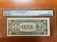 Error Note 1935 E Silver Certificate
