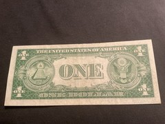 Error -3- 1935-Series E- Dollar Bills- Circulated. All different cuts.