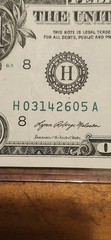 Insufficient Ink Error Mismatched Colored Light Serial Number H03142605A 2021 $1