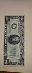 3rd Print Shift Error 1934A $20 Federal Reserve Note Treasurer&rsquo;s signature