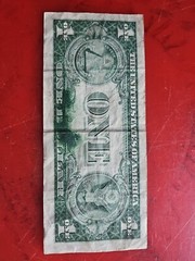 1935-E $1 ONE DOLLAR SILVER CERTIFICATE “INK SMEAR ERROR” GEM UNCIRCULATED