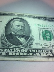 Major Error 1974 $50 FRN Note – Double Gutter Folds – Misprinted Currency