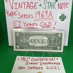 1963 A Star ⭐️ Note Error Replacement $1 One Dollar Bill Vintage 62 Years Old 🔥