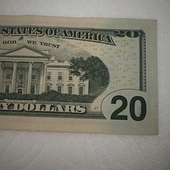 Series 2017 A $20 “6-In-A-Row 0’s” S/N PK 30000009 C Uncirculated Banknote