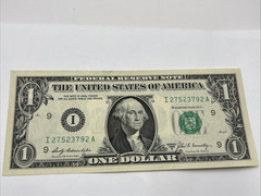 1969-B $1 Bill Printing Error