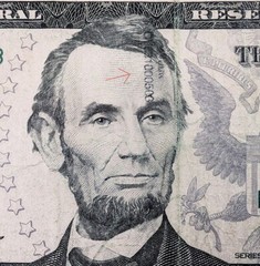2013 $5 banknote mystery numbers on Lincoln&rsquo;s forehead PCGS F-15 Free Shipping