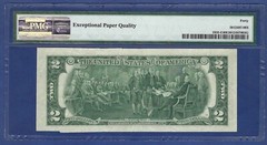 1976 $2 ERROR ♚♚GUTTER FOLD ERRORS♚♚ PMG EX FINE 40 EPQ