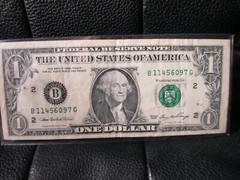 $1 2006 FRN « INK SMEAR « 2ND SHIFT PRINTING » ERROR NOTE »