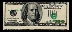 ((Misalignment Error)) $100 1996 Federal Reserve Note Uncirculated (#136)