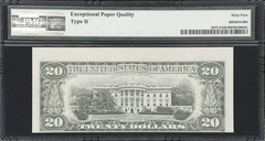 $20 1985 PMG 64 EPQ Inverted Overprint Type 2 ◉ Scarce on Twenty Dollars ◉
