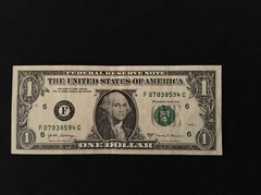 2017 $1 FRN Inked Error