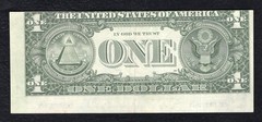 1988 $1 FRN FEDERAL RESERVE NOTE “MISALIGNMENT ERROR” EXTREMELY FINE