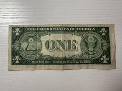 1935 $1 Sliver Certificate Miss-Cut Error Note Misaligned Off Center