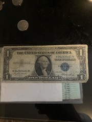 1935 E Silver Certificate $1 Bill