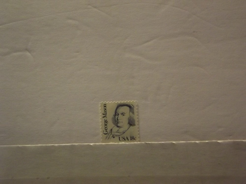 U.S. #1858 MINT ERROR – INK SMEAR