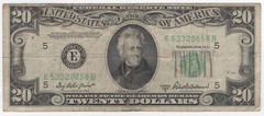 $20 1950-B Federal Reserve Note Richmond Fr#2061-E