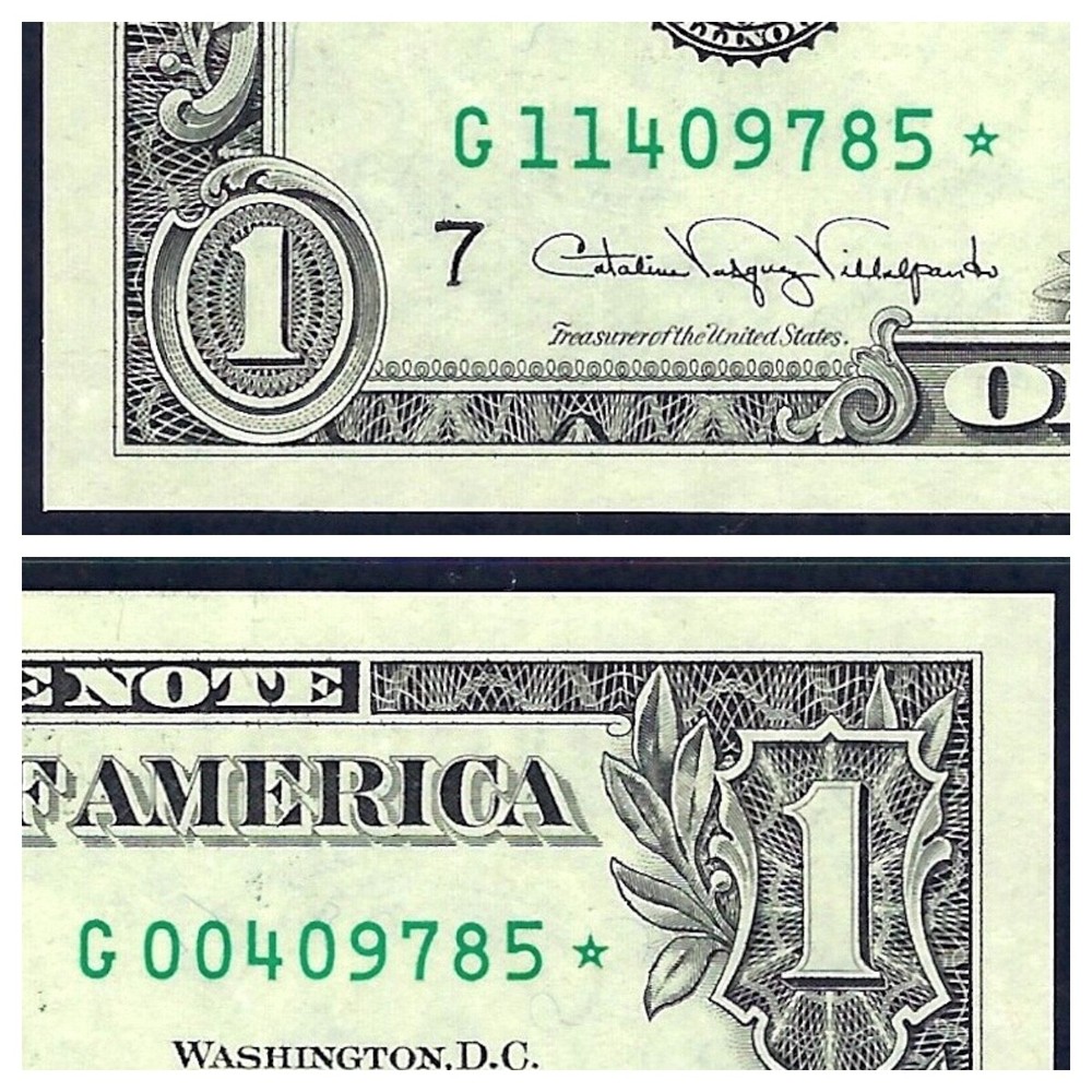 🇺🇸 ERROR 1988A $1 « STAR » ♚♚MISMATCHED S/N♚♚ PMG SUPERB GEM UNC 67 EPQ AMAZING!