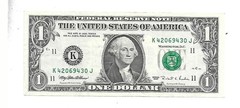 $1 1995 BP 295 Engraving Error Dallas KJ Block Run7 FP381 Extremely Fine
