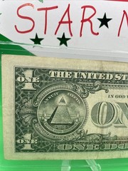 2013 B Duplicate Print ⭐️ STAR NOTE ERROR $1 Serial Number B08150224* FW Print