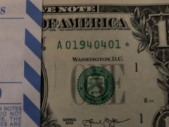 MULTIPLE ERROR THREE (3) ✯ STAR NOTES SEQUENTIAL $1 Dollar UNC CRISP from BEP