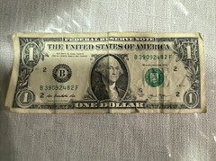 one dollar bill error 2013 b