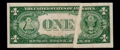 Gutter Fold Error 1935-E $1 Silver Certificates