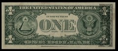 1977 Federal Reserve Note With Bold Offset Printing Error FREE SHIPPING FRN