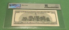 Super Rare Rich !!2003A $100 dollar Star Binary Number 00002222* PMG#55