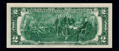 Mismatched Prefix Error $2 1976 Federal Reserve Note New York Almost Uncirculate
