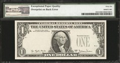 1977 PMG 66 Natick Test Paper ERROR Overprint on Back 🔴 $2,496 Comp ✅ VERY RARE