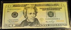 2006 Super Reverse Radar Ladder USA Federal Reserve Note 8 9 0 2 2 0 9 8 UNC