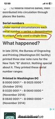 2013 B Duplicate Print ERROR ⭐️ STAR NOTE $1 Serial B04231448*⭐️fancy Number