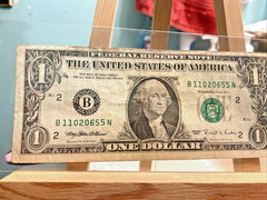 1995 $1 FRN NOTE B Series # 11020655 N Bank 🎵 Free 🪙 With All Orders Good Luck