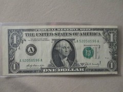 $1 1969B FRN MISALIGNED ERROR. GREAT NOTE!!!
