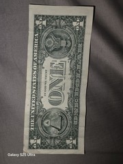 $1 Bill, 2017 with Cutting Error
