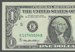1993 $1 BUTTERFLY CORNER ERROR Beautiful CRISP AU+ Federal Reserve Note!