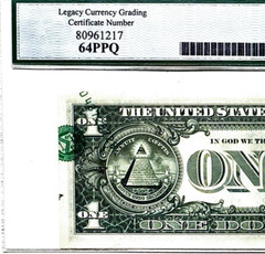 LEGACY 64 PPQ PRE-OVERPRINTED FOLDOVER ERROR 5728C