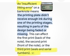 « INSUFFICIENT INK ERROR » MISSING 6’s + “OVER INK ERROR” 3’s UNCIRCULATED BEP 🧱