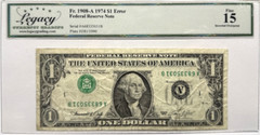 LEGACY 15 INVERTED OVERPRINT ERROR 5031B