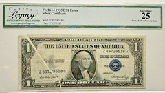 LEGACY25 1935E 1$ UNIQUE GUTTER FOLDS 8518G