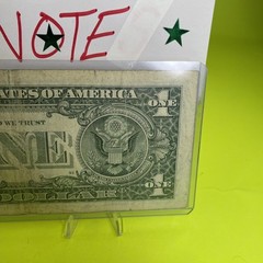 2013 B Duplicate Print ⭐️STAR NOTE Error OVER INKING ON 7 $1 B08783249 * Fancy