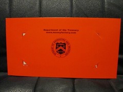 Series 2003 Federal Reserve Seal Overinked Error