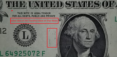 $1.00 Scar Face George Collection (SGC®) (L65156381F )