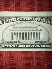 $5 Bill Series 1995 Vintage L52022298D Fancy Quad 2s Serial Note Error Miscut