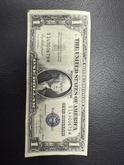 1935E $1 Silver Certificate Banknote