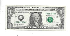$1 1995 BP 295 Engraving Error Kansas City JF Block Run9 FP331 F/VF