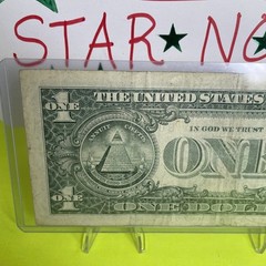 2013 B Duplicate Print ⭐️STAR NOTE Error OVER INKING ON 7 $1 B08783249 * Fancy