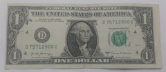 Series 2017-A $1 Off Center Error